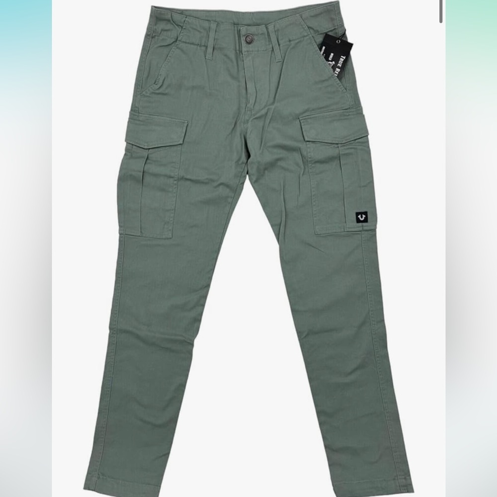 True Religion Tapered Cargo Pants